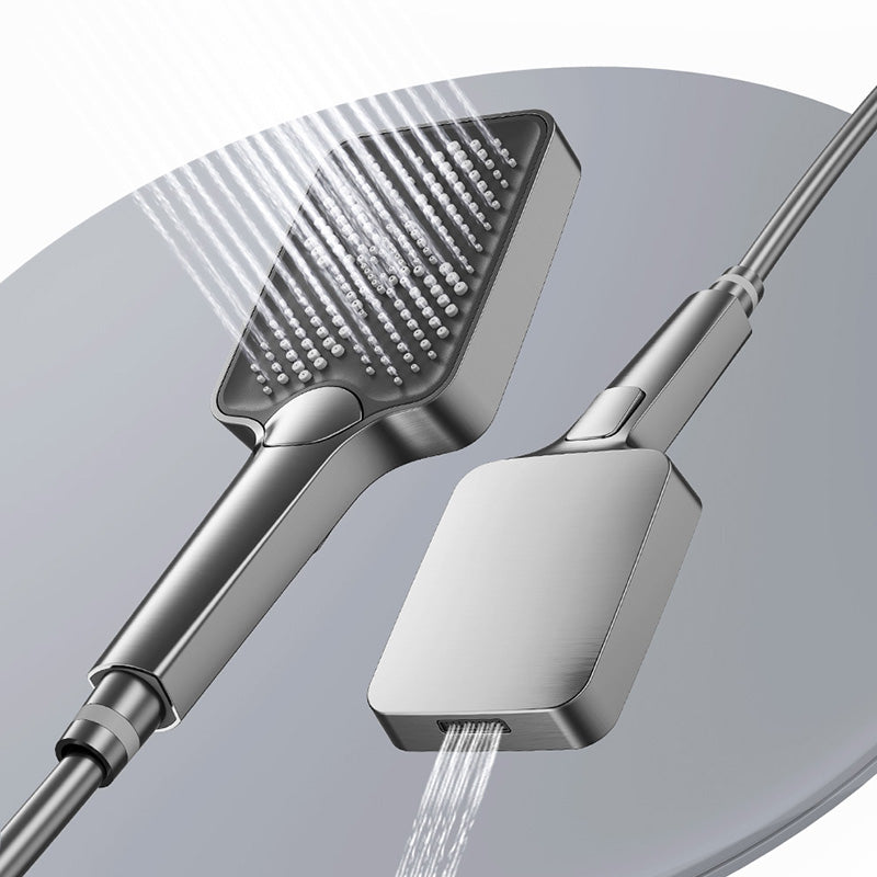 Modern Shower Set Slide Bar Handheld Shower Head Wall Mounted Shower System