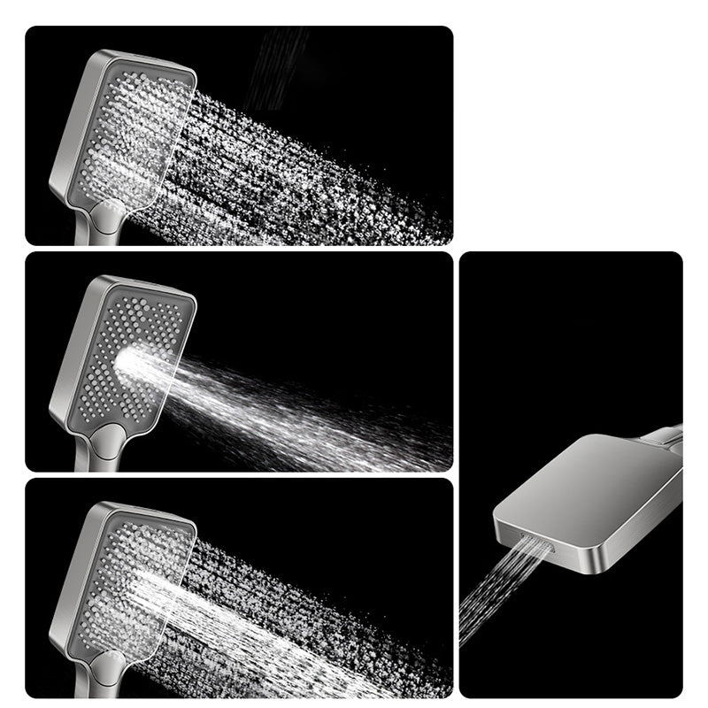 Modern Shower Set Slide Bar Handheld Shower Head Wall Mounted Shower System
