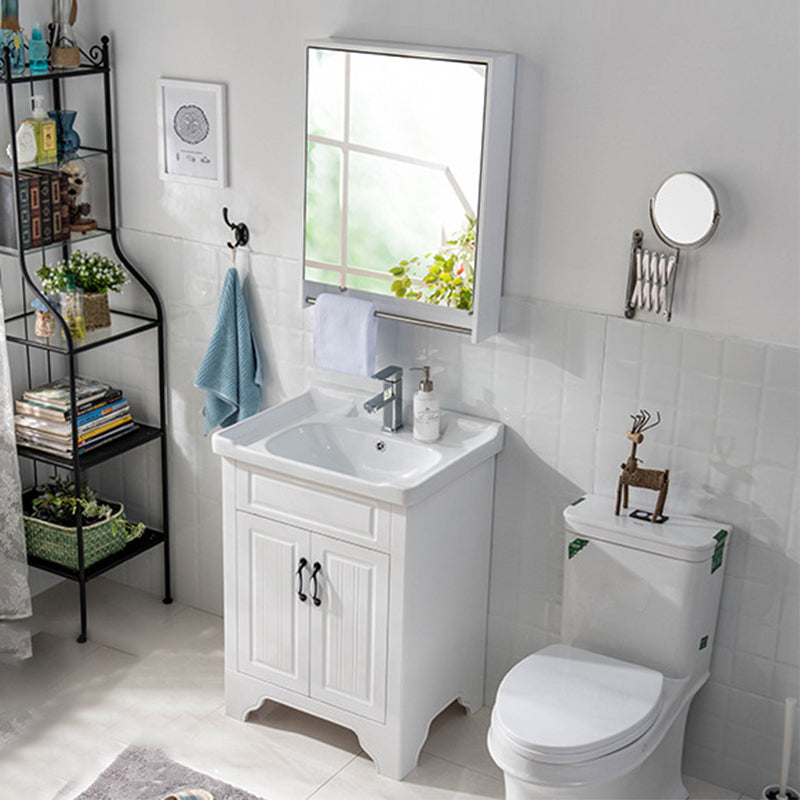 Modern Bathroom Vanity Set Wooden Freestanding Bathroom Vanity Set