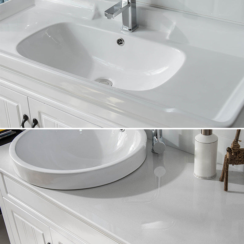 Modern Bathroom Vanity Set Wooden Freestanding Bathroom Vanity Set