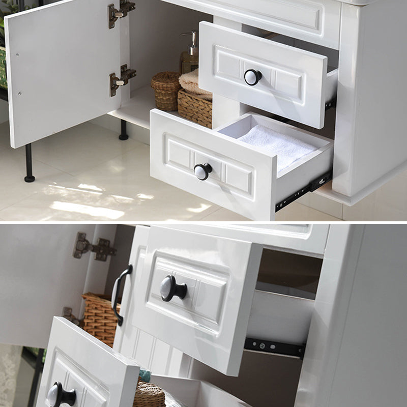 Modern Bathroom Vanity Set Wooden Freestanding Bathroom Vanity Set