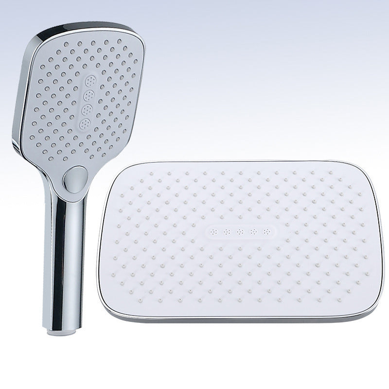 Modern Bathroom Standard Shower Head Rain Fall Square Ceiling Mounted Shower Head