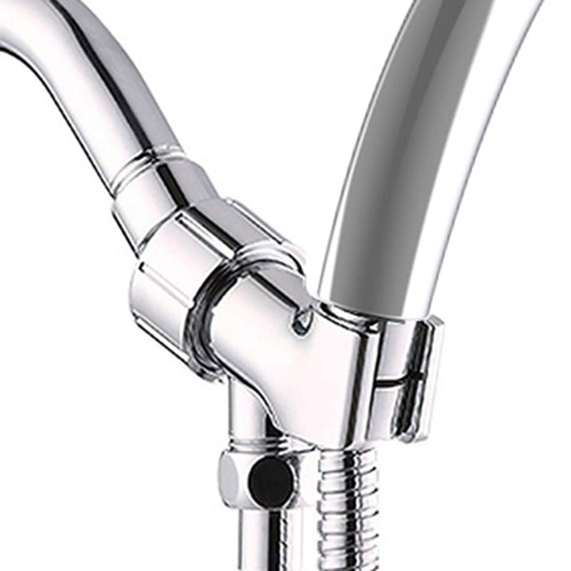 Modern Bathroom Shower Head 9-Jet Round Wall Mounted Shower Head