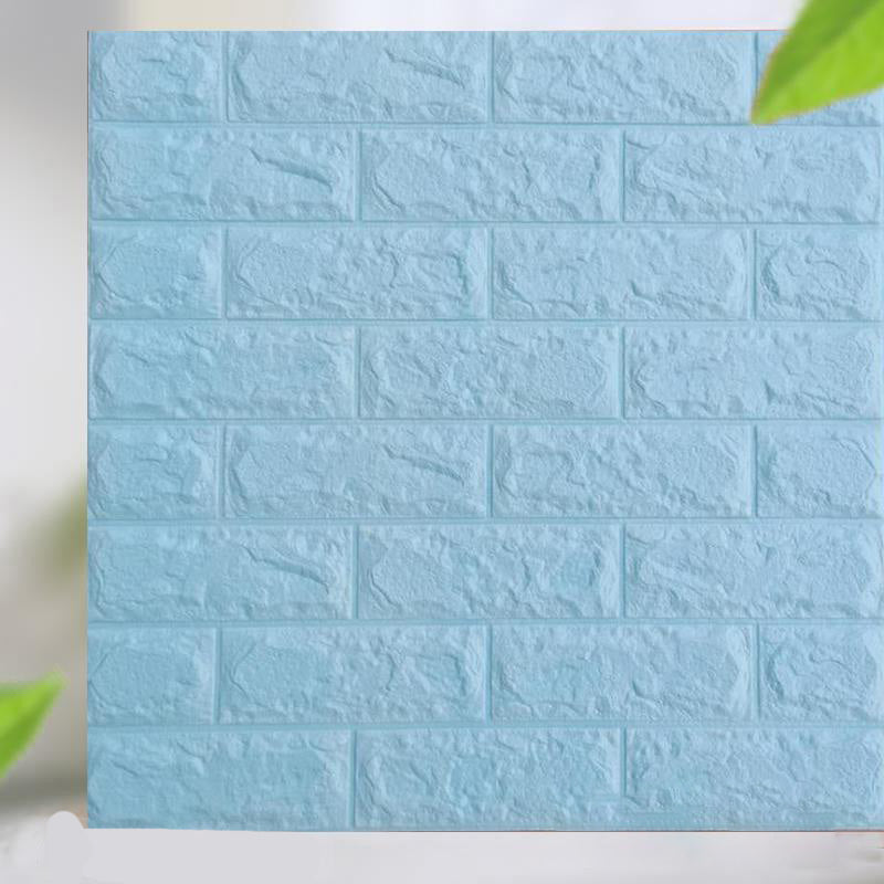 Industrial Wall Plank 3D Print Bedroom Living Room Wall Panels Set of 10