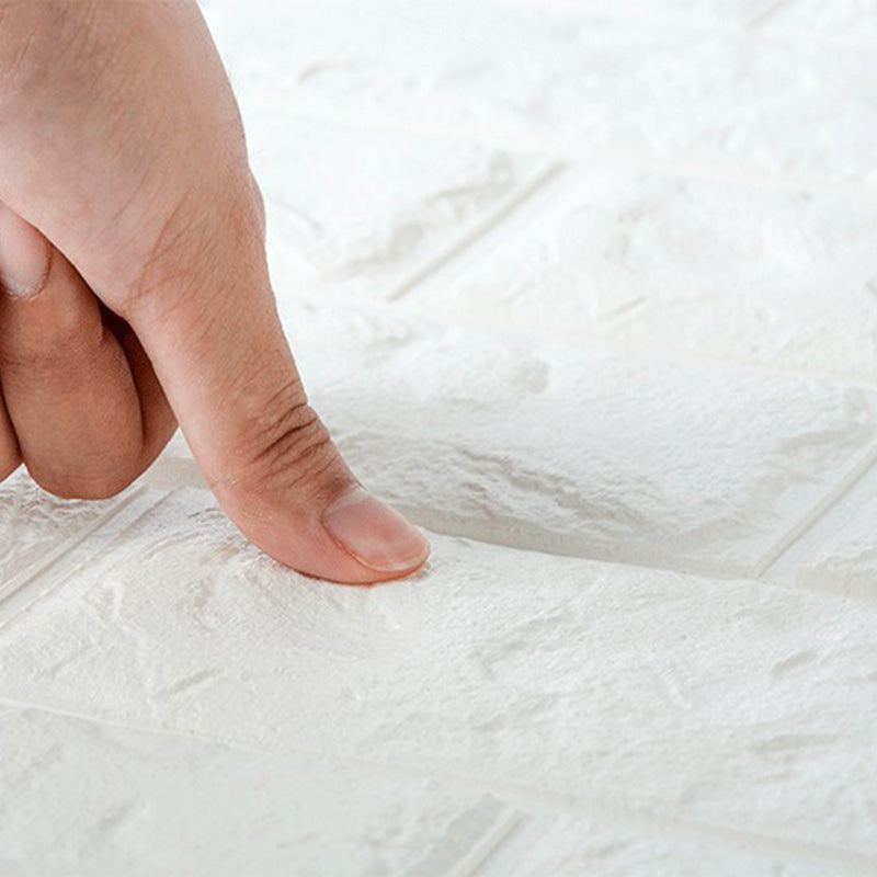 Industrial Wall Plank 3D Print Bedroom Living Room Wall Panels Set of 10