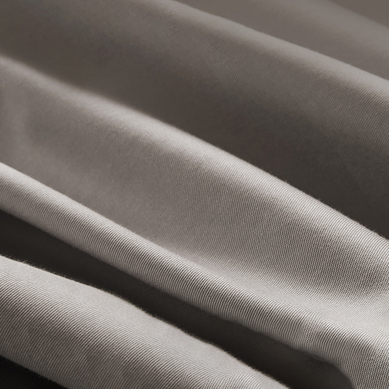 Antimicrobial Fitted Sheet Whole Colored Breathable Cotton Fade Resistant Fitted Sheet