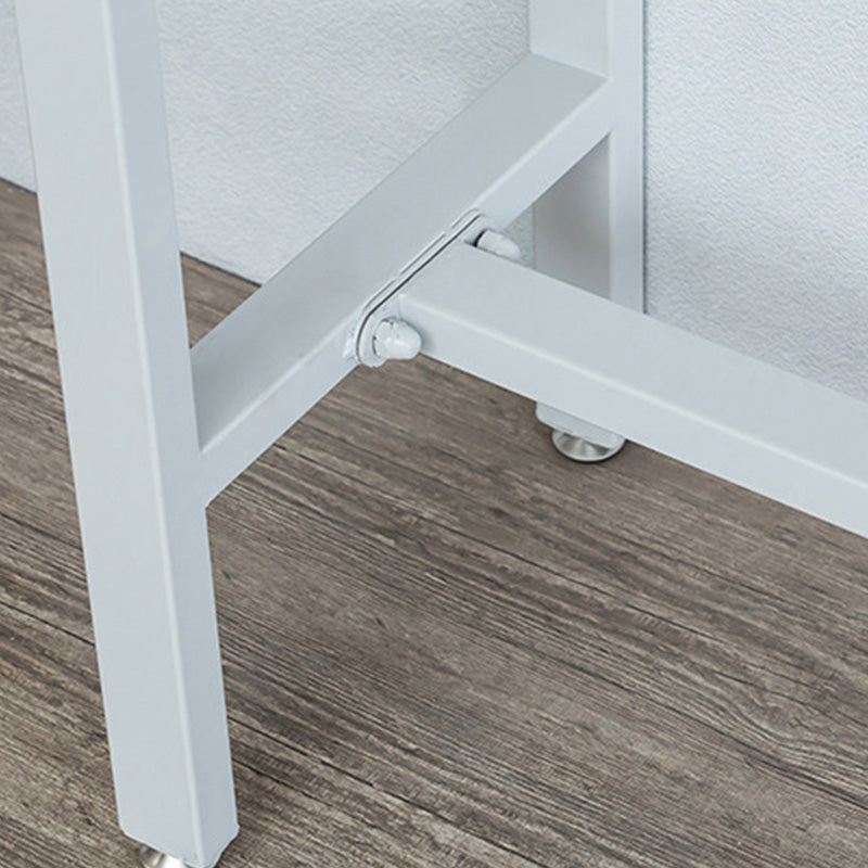 Modern Bar-height Table Solid Wood Top Bistro Pub Table for Patio Use