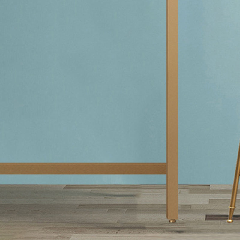 Glam Bar Height Table Solid Wood Top Bistro Bar Table with Trestle Base