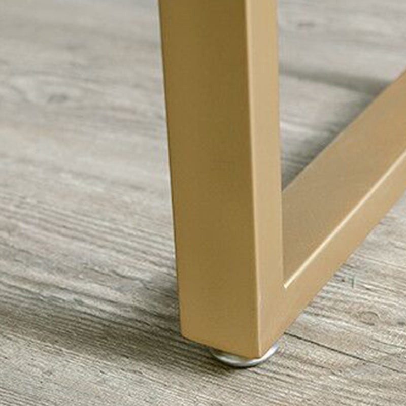 Faux Marble Table Modern Style Bistro Bar Table for Living Room