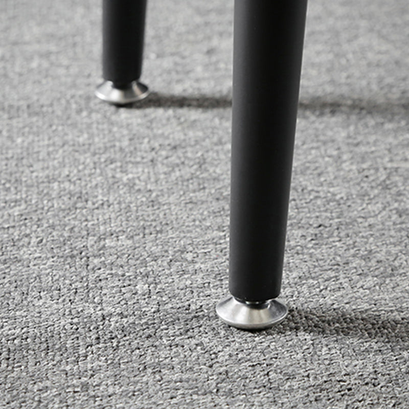 Industrial Style Bar Table Stone Rectangle Pub Table in Gray