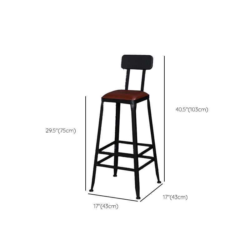 Industrial Bar Stool and Table Set 1/4/5 Pieces Pub Dining Set