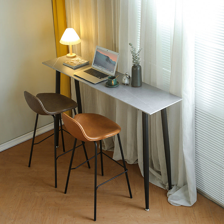 1/2/3/5 Pieces Pub Dining Set Rectangular Table and Stool Set