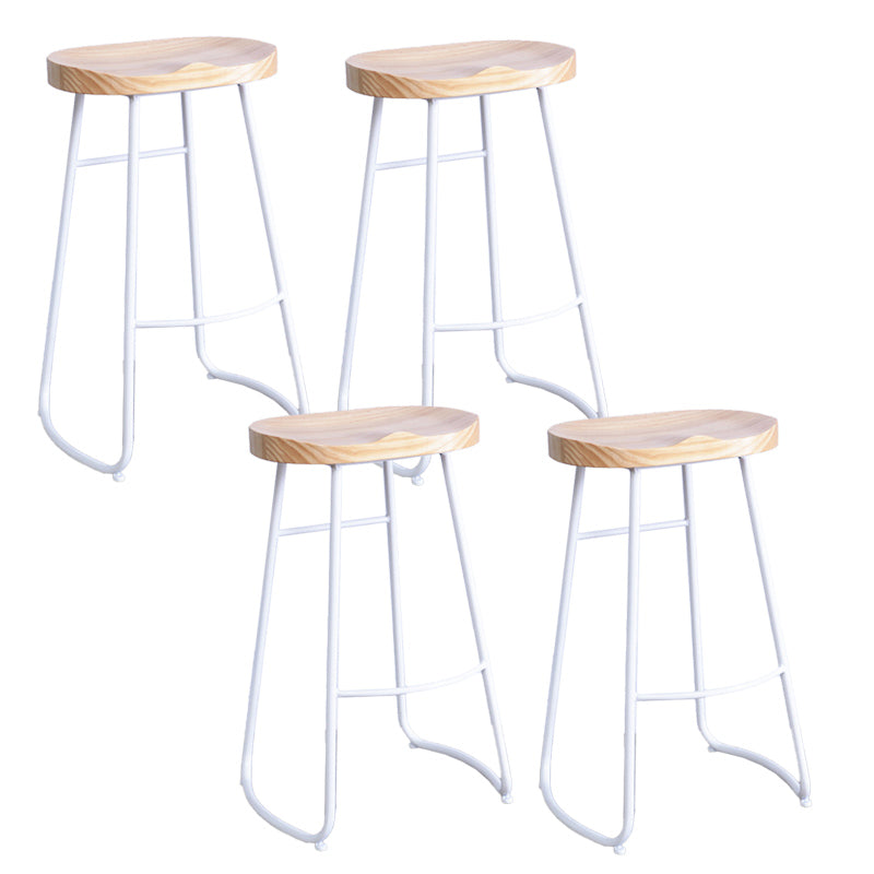 Contemporary Bar Table Set 1/4/6 Pieces Rectangle Solid Wood Bistro Set