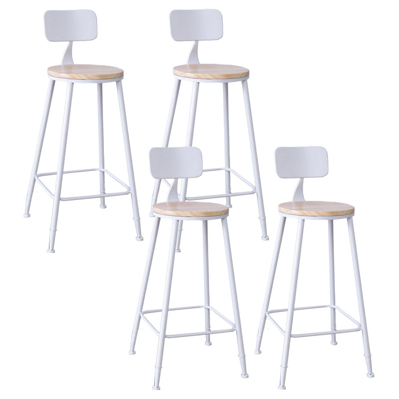 Contemporary Bar Table Set 1/4/6 Pieces Rectangle Solid Wood Bistro Set