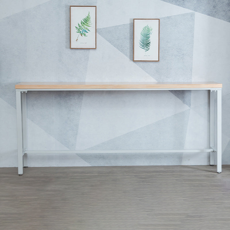 Contemporary Bar Table Set 1/4/6 Pieces Rectangle Solid Wood Bistro Set