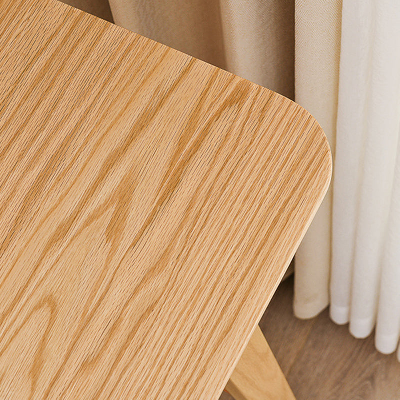 Natural Colour Bar Table Set 1/2/3 Pieces Industrial Rectangle Solid Wood Bar Set