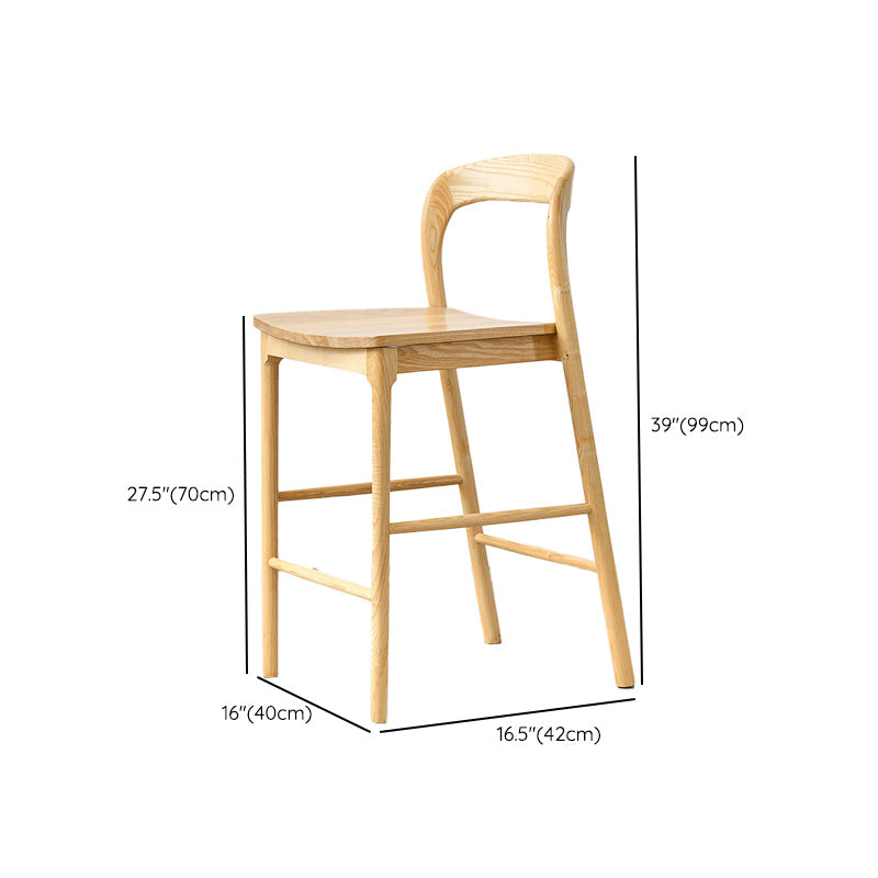 Natural Colour Bar Table Set 1/2/3 Pieces Industrial Rectangle Solid Wood Bar Set