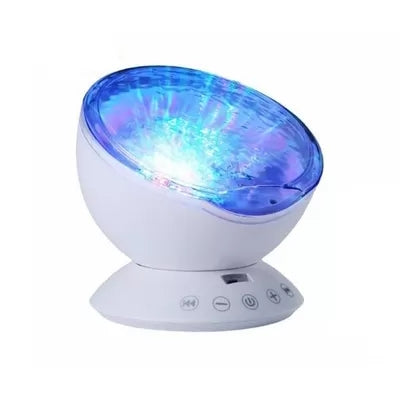 Bowl Shape Party Projector Light Plastic Romantic Portable Night Light