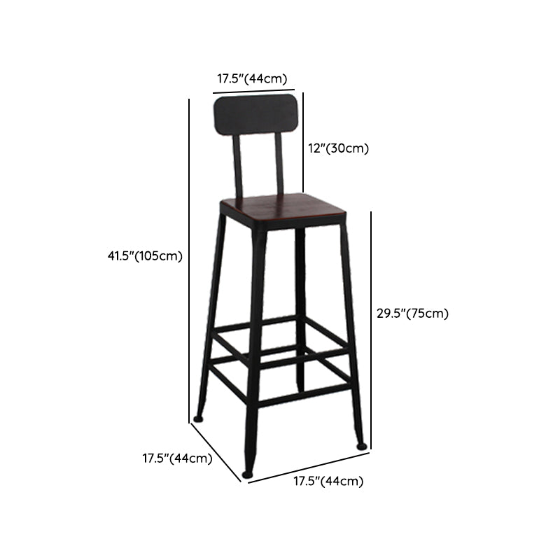 Industrial Style Bar Set 1/4/5/9 Pieces Solid Wood Rectangle Pub Dining Set