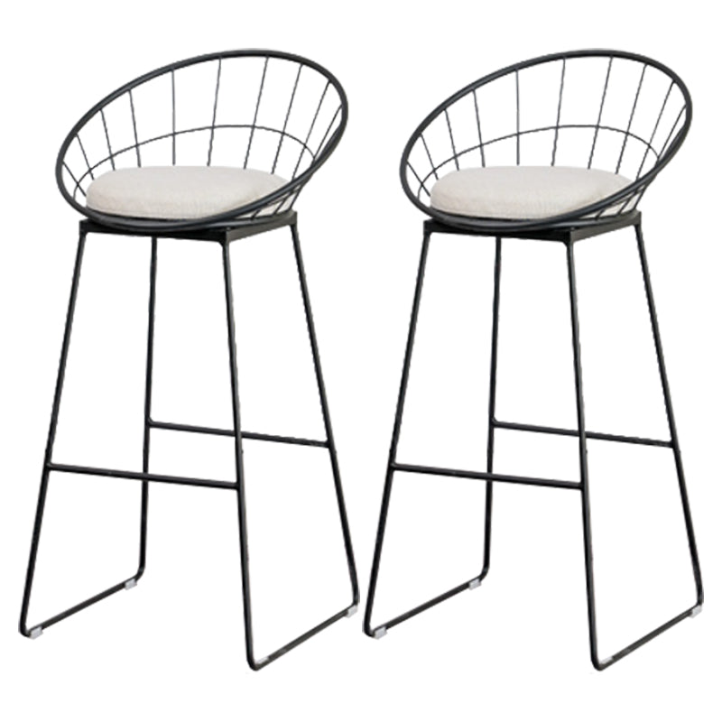 Modern Bar Table Set 1/2/3 Pieces Faux Marble Counter Table with Upholstered Stools