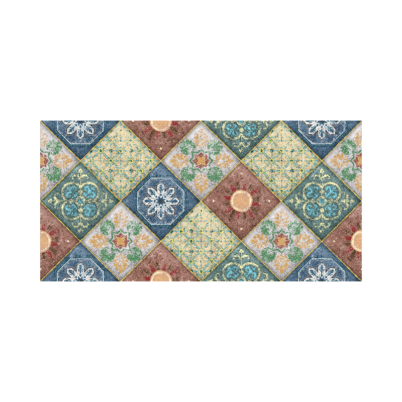 Modern Multi-Color Peel/Stick Backsplash Tile PVC Peel and Stick Backsplash Wall Tile