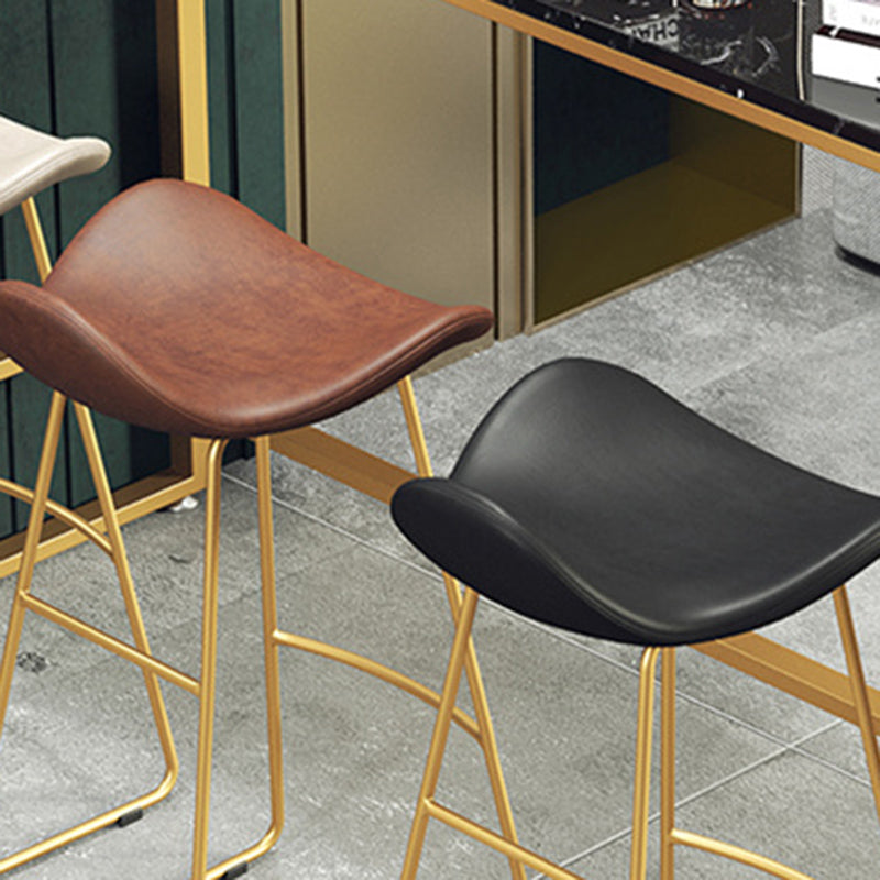 Glam Rectangle Pub Set 1/4 Pieces Counter Table with Upholstered Stools