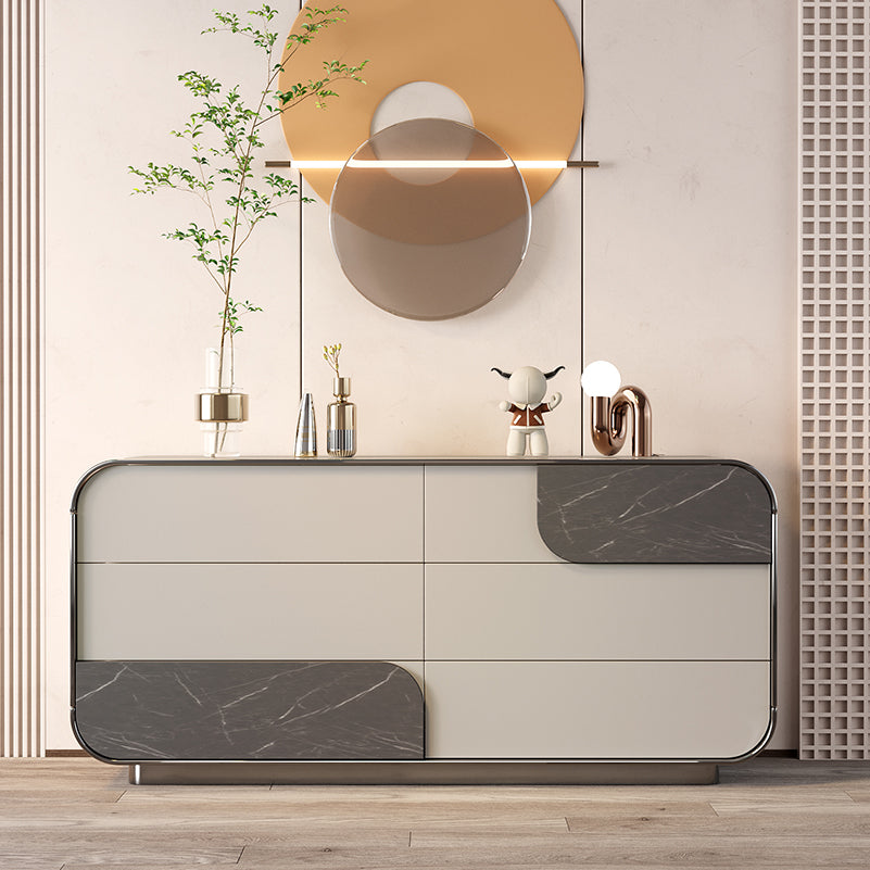 15.6-inch W Storage Chest Dresser Contemporary Solid Wood Dresser