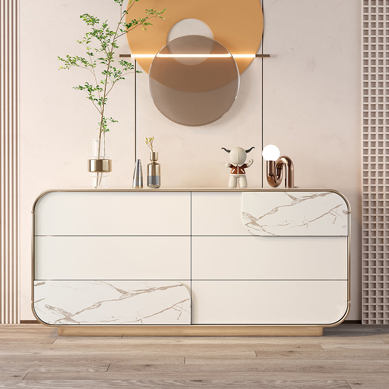 15.6-inch W Storage Chest Dresser Contemporary Solid Wood Dresser