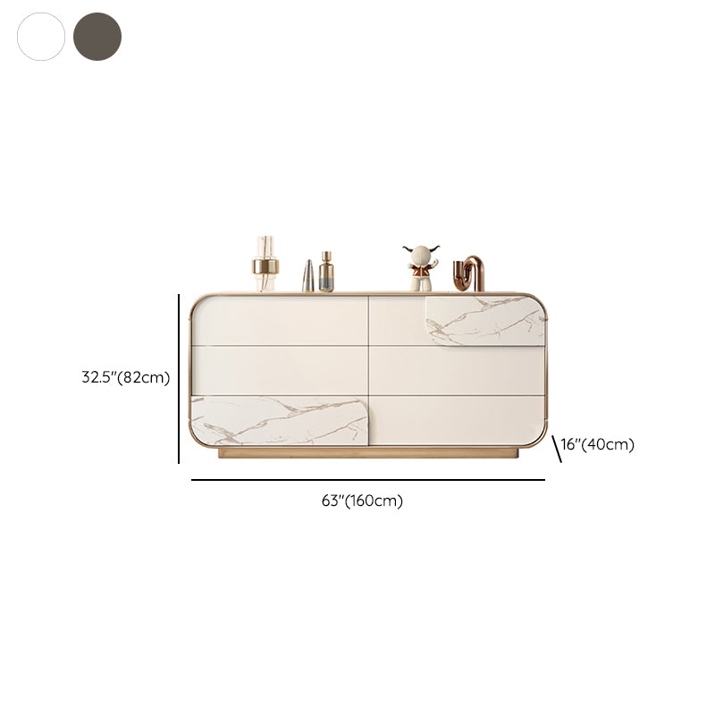 15.6-inch W Storage Chest Dresser Contemporary Solid Wood Dresser