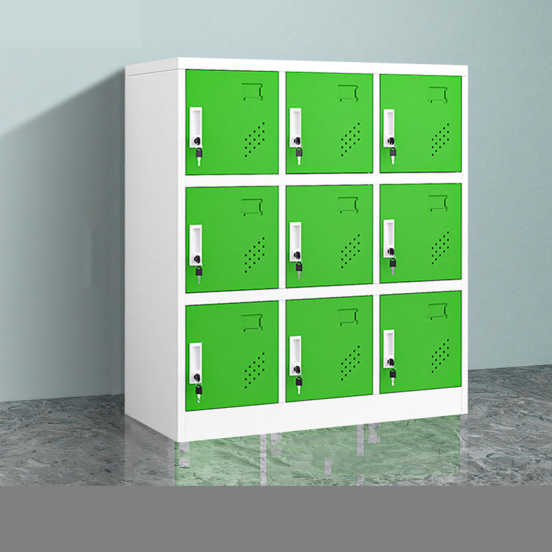 35.4"L x 16.5"W x 39.4"H Modern Wardrobe Armoire Steel Storage Cabinet