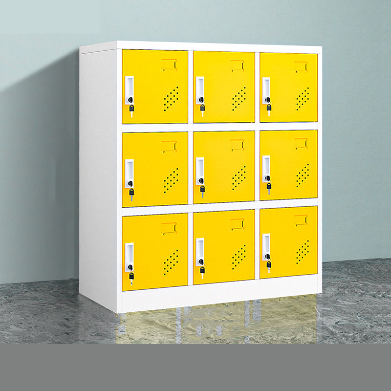 35.4"L x 16.5"W x 39.4"H Modern Wardrobe Armoire Steel Storage Cabinet