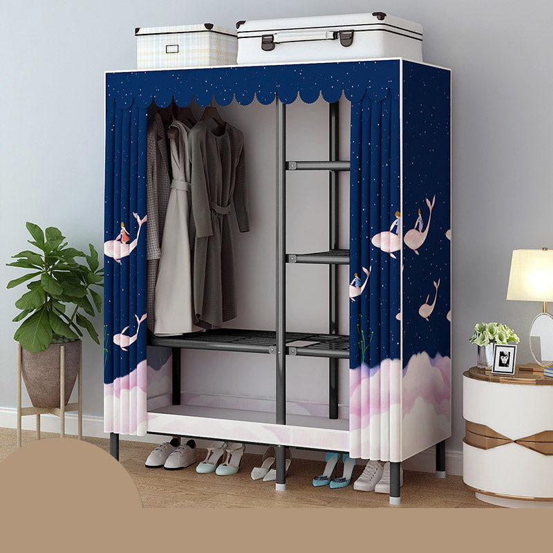 Matte Finish Cabinet for Home Modern Storage Cabinet with Sliding Doors