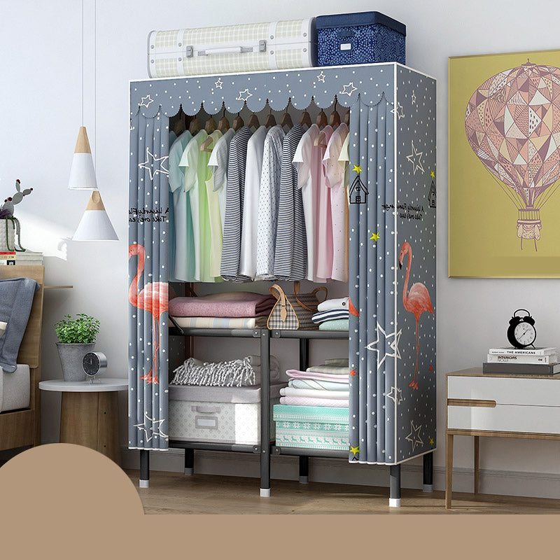 Matte Finish Cabinet for Home Modern Storage Cabinet with Sliding Doors