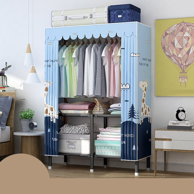 Matte Finish Cabinet for Home Modern Storage Cabinet with Sliding Doors