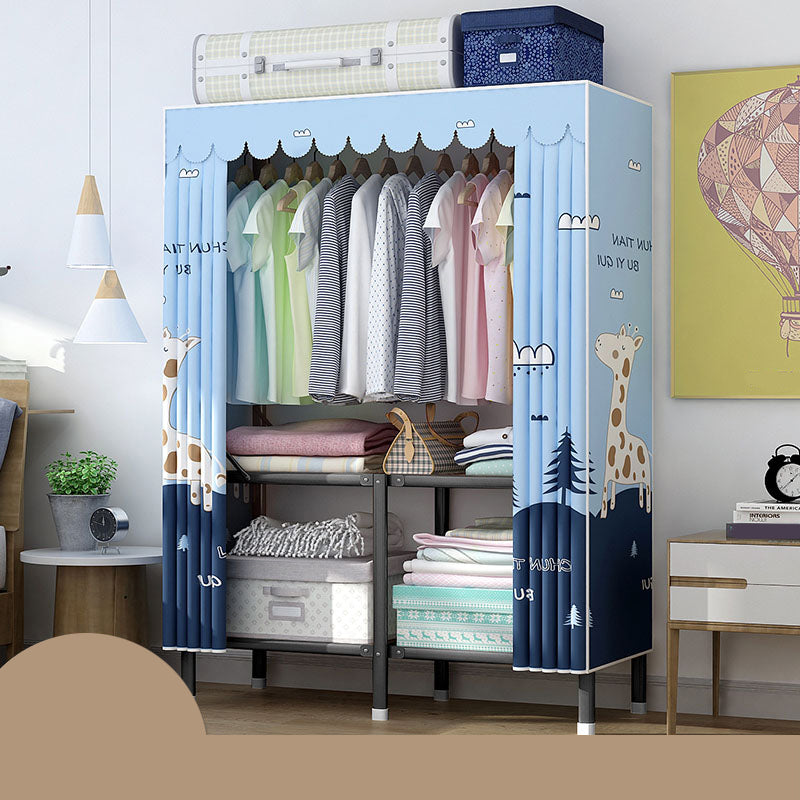 Matte Finish Cabinet for Home Modern Storage Cabinet with Sliding Doors