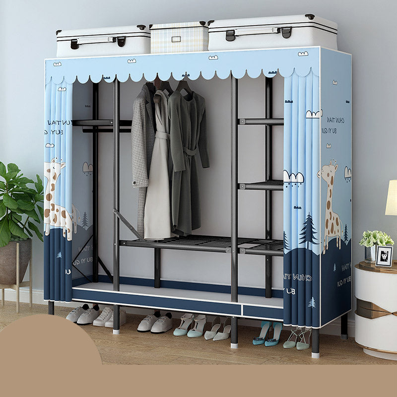 Matte Finish Cabinet for Home Modern Storage Cabinet with Sliding Doors