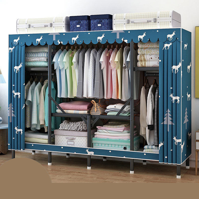 Matte Finish Cabinet for Home Modern Storage Cabinet with Sliding Doors