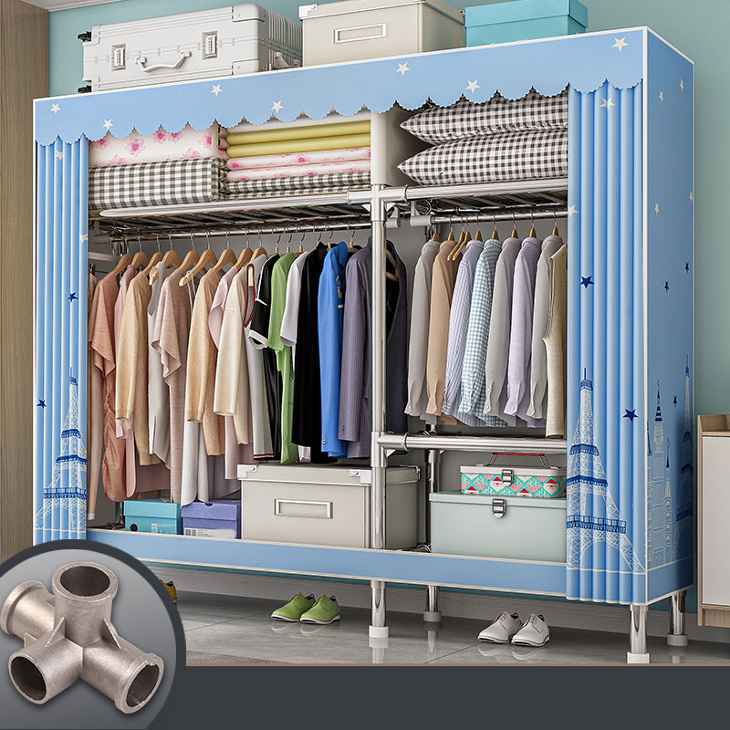 Contemporary Indoor Cabinet Matte Finish Wardrobe for Bedroom