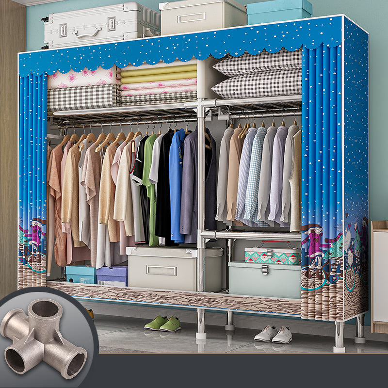 Contemporary Indoor Cabinet Matte Finish Wardrobe for Bedroom