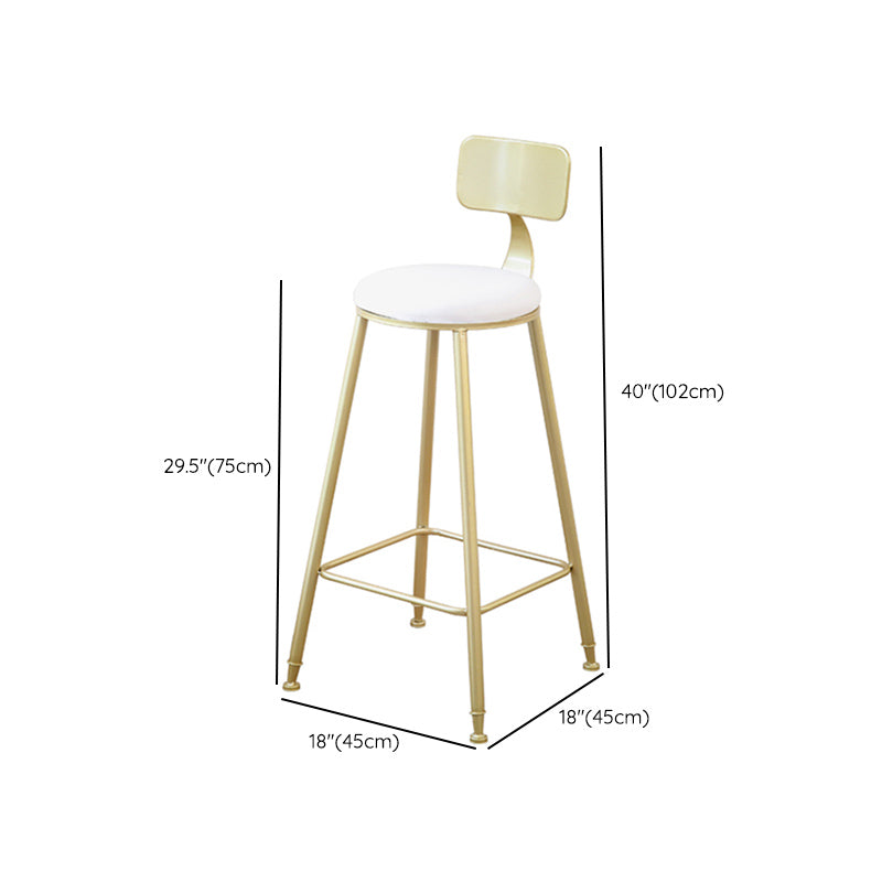 Faux Marble Rectangle Bistro Set Glam Style 1/3 Pieces Bar Height Bar Set