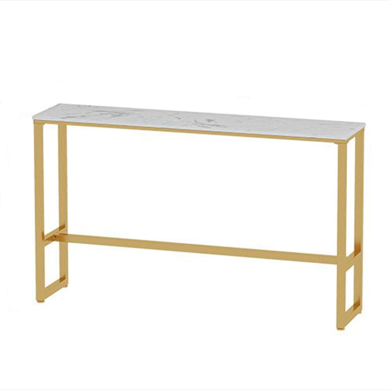 Glam Style Bar Set 1/2/3/5 Pieces Faux Marble Rectangle Counter Set