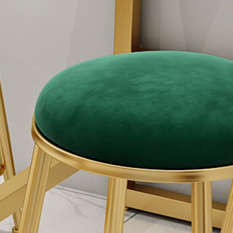 Glam Style Bar Set 1/2/3/5 Pieces Faux Marble Rectangle Counter Set