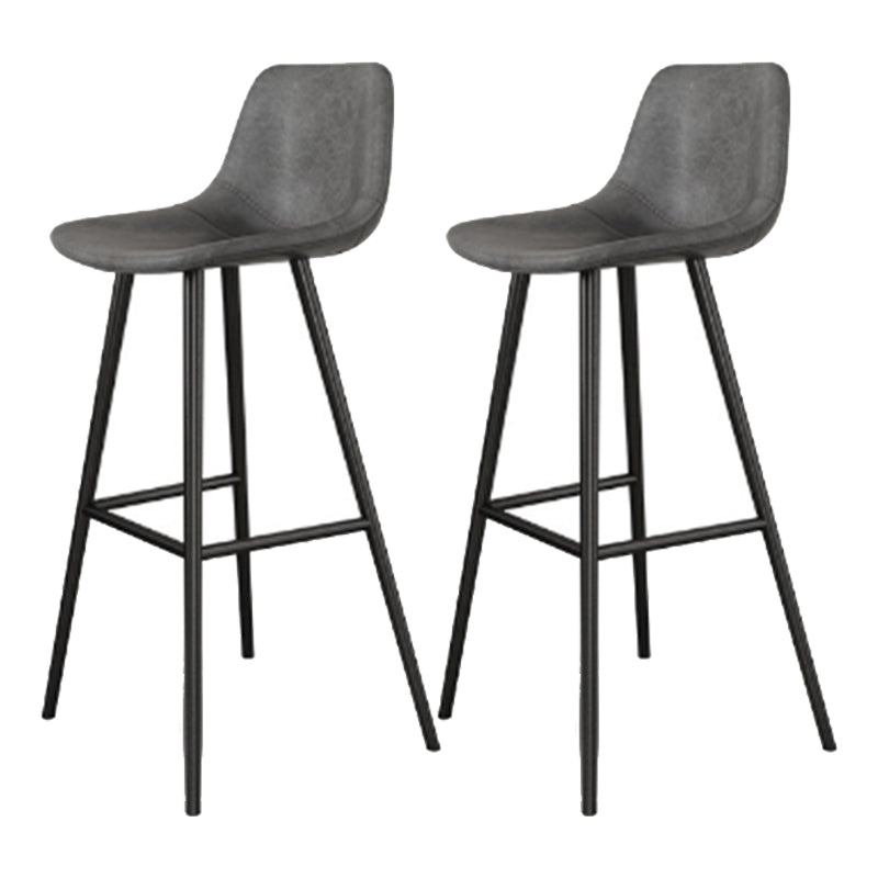 Modern Bar Table Set 1/2/3 Pieces Stone Rectangle Bar Set with Upholstered Stools