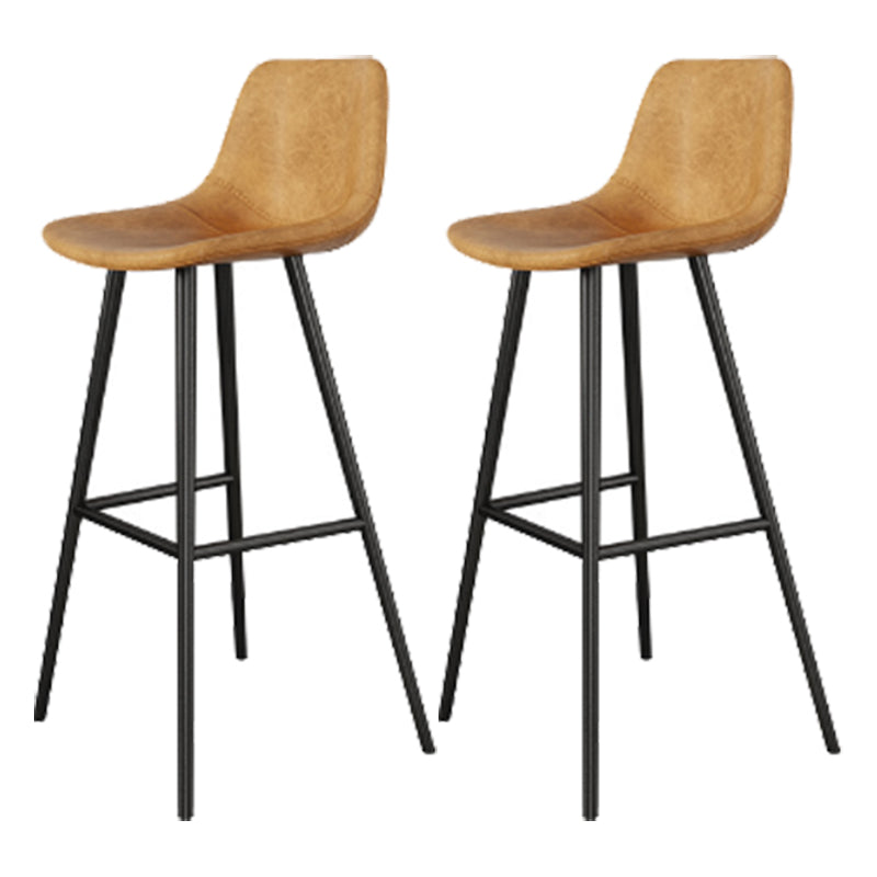 Modern Bar Table Set 1/2/3 Pieces Stone Rectangle Bar Set with Upholstered Stools