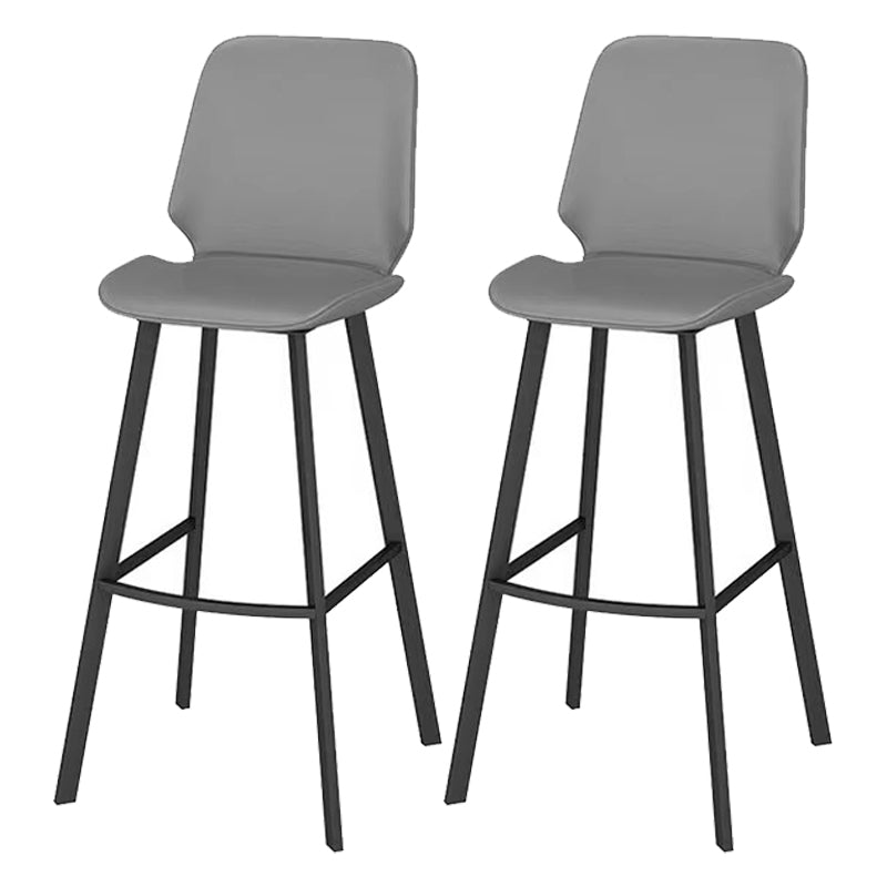 Modern Bar Table Set 1/2/3 Pieces Stone Rectangle Bar Set with Upholstered Stools