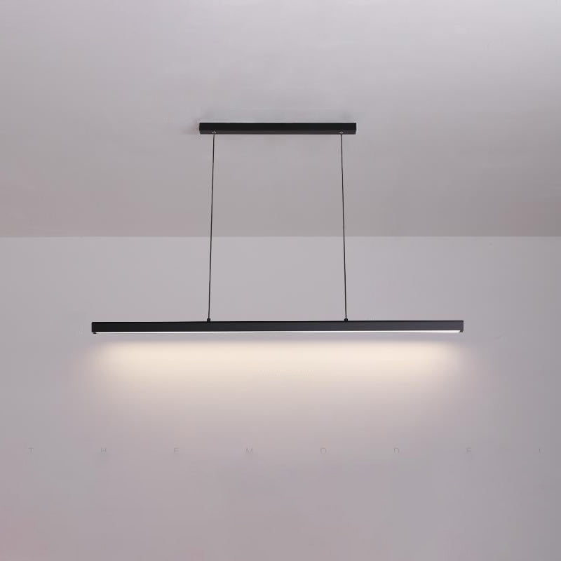 LED Island Light Modern Island Hanging Light with Acrylic Shade for Dining Room