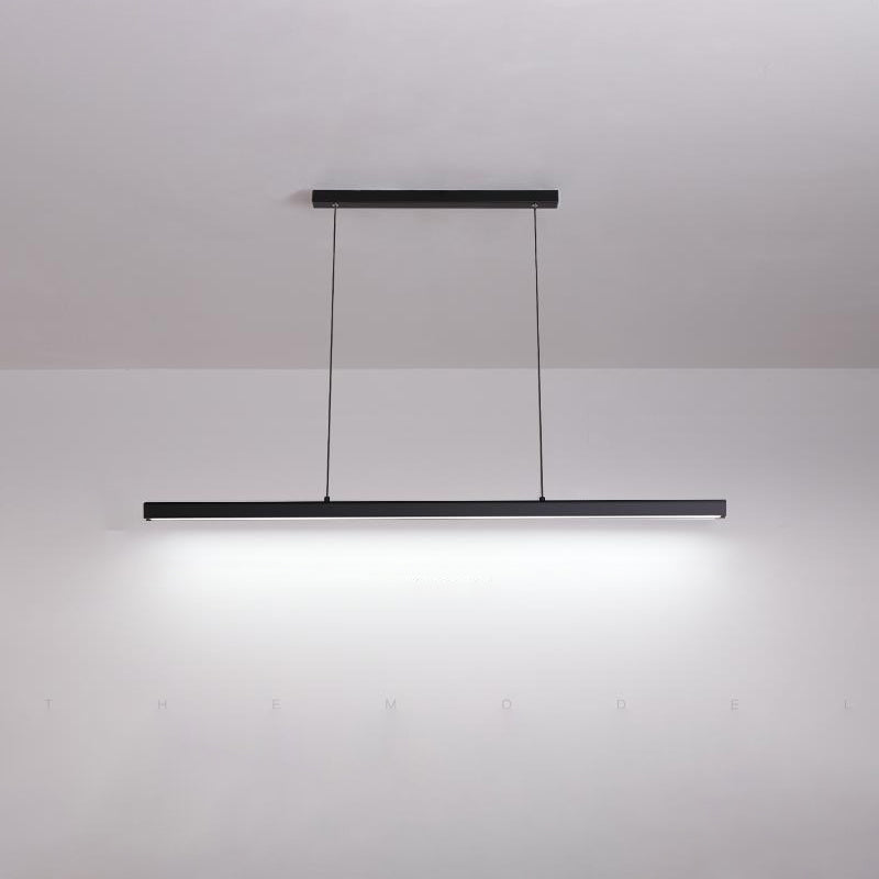 LED Island Light Modern Island Hanging Light with Acrylic Shade for Dining Room
