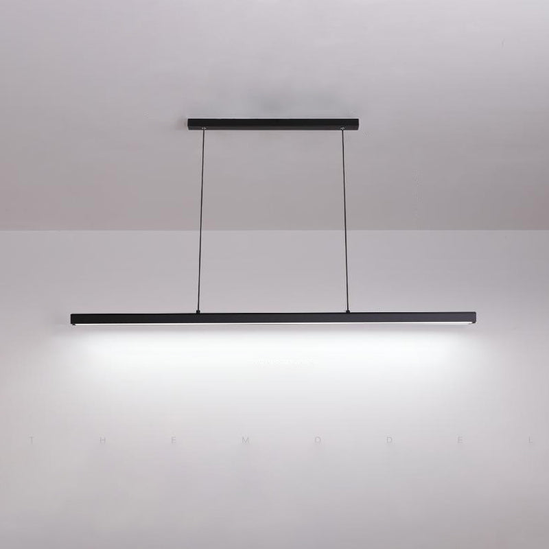 LED Island Light Modern Island Hanging Light with Acrylic Shade for Dining Room