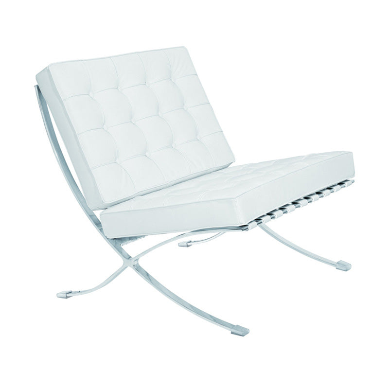 Armless Leather Sofa 30.70 " DTufted Sofa for Living Room with Metal Legs