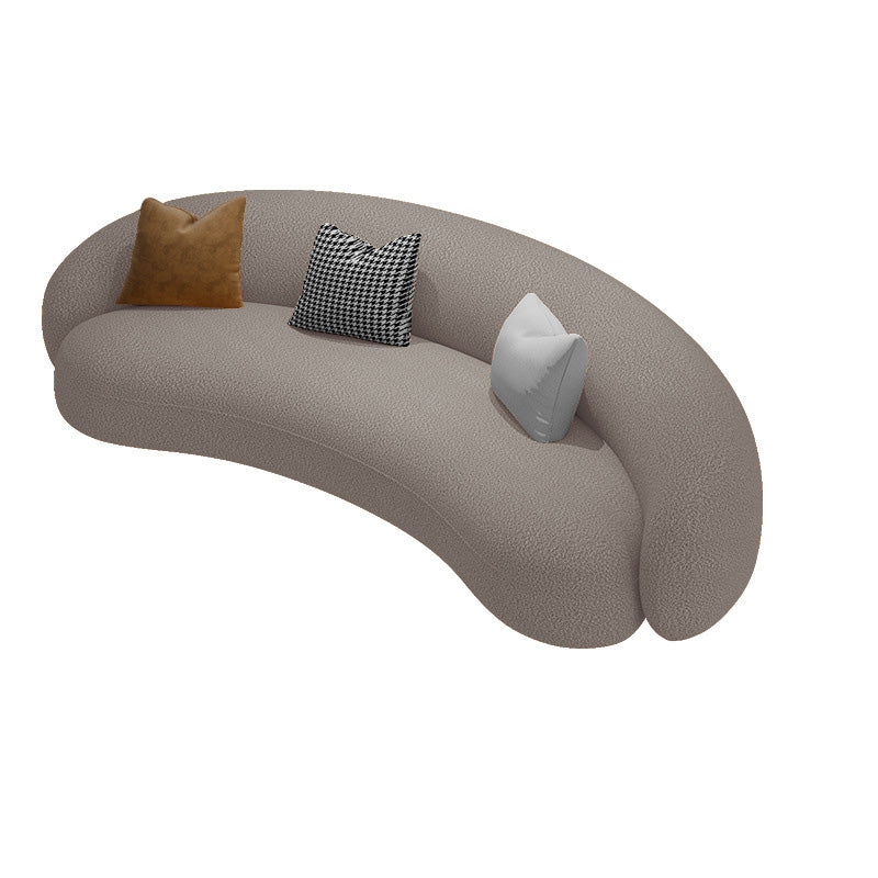Tuxedo Arm Sofa with Pillows Cushions Standard Seating for Living Room
